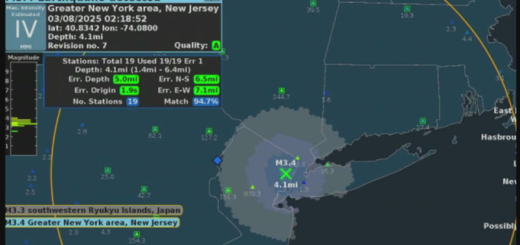 Magnitude 3.0 Earthquake Hits New York City and New Jersey Late Saturday