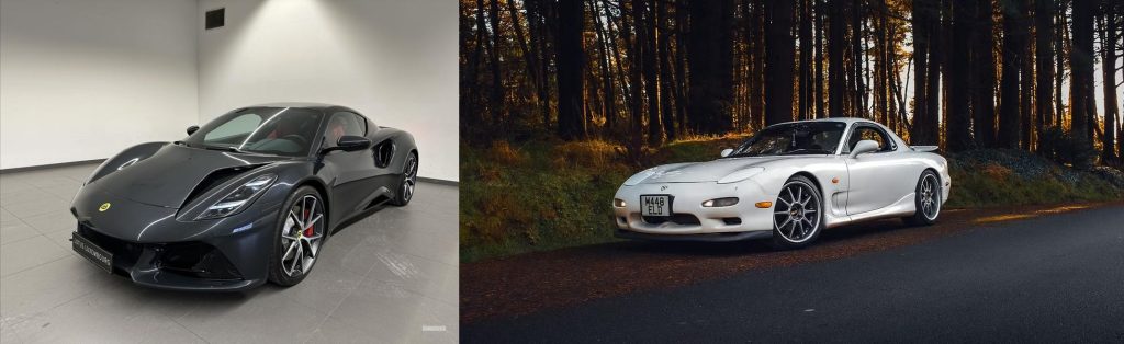 Lotus Emira V6 vs Mazda RX-7 FD: Modern vs Rotary Legend