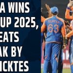 India Wins Asia Cup 2025 Defeating Pakistan By 5 Wickets