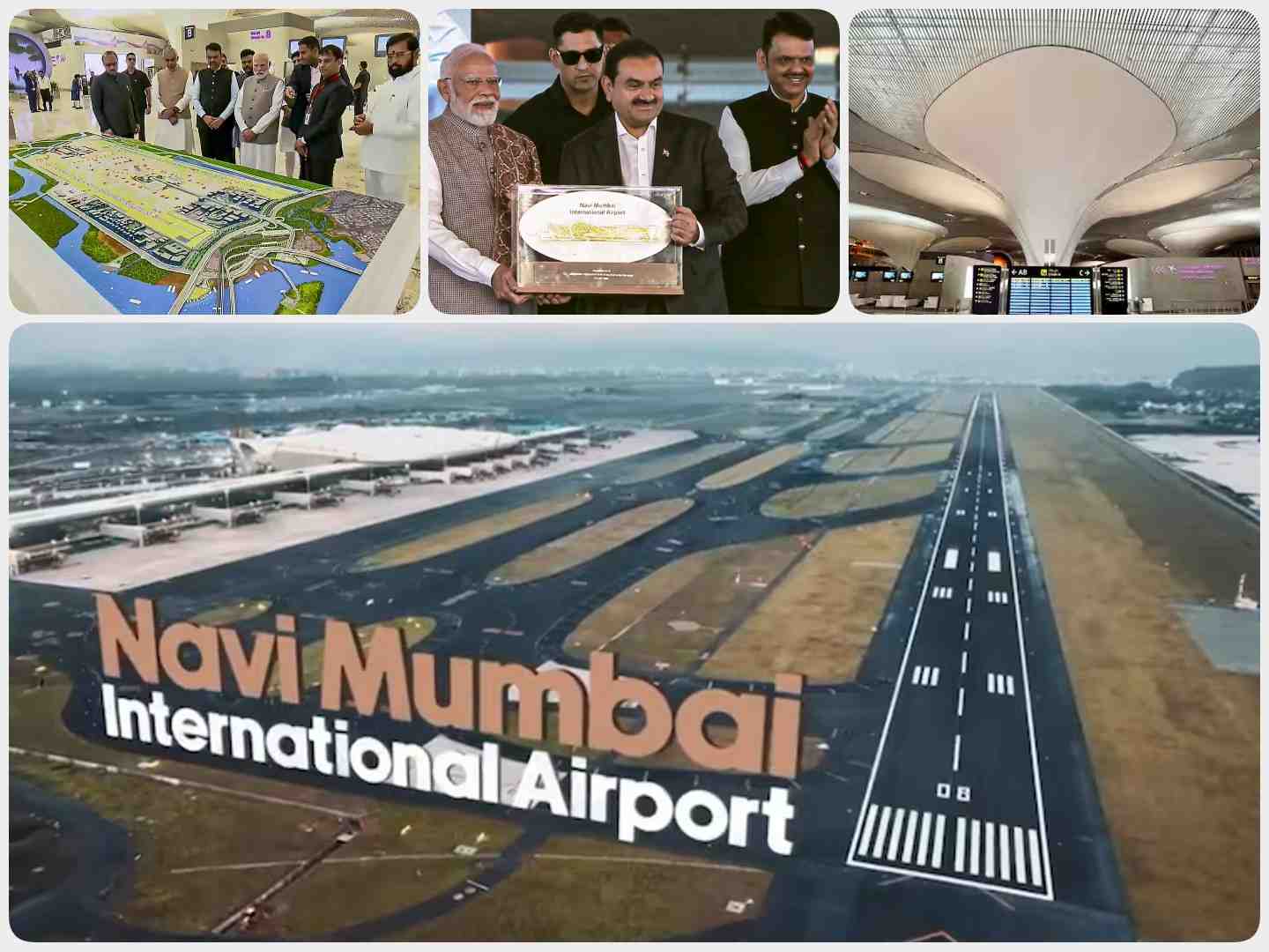 Prime Minister Narendra Modi Inaugurated Phase One Of Navi Mumbai International Airport