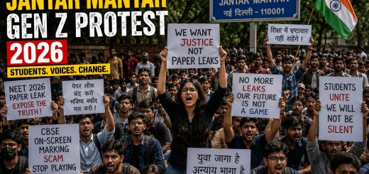 Delhi Jantar Mantar Gen Z Protest 2026