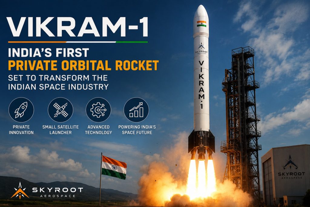 Vikram-1 Rocket India's First Private Orbital Rocket Set to Transform the Indian Space Industry